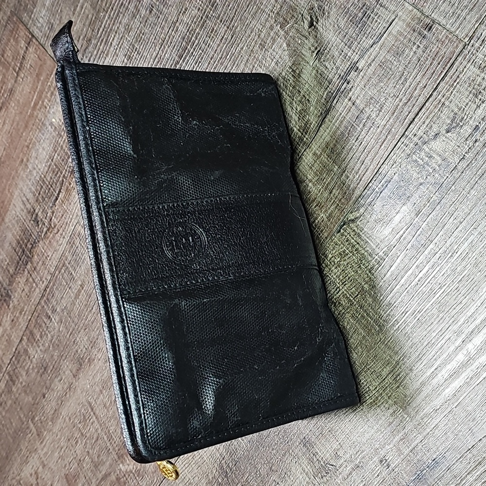 Fendi - Black Leather Clutch